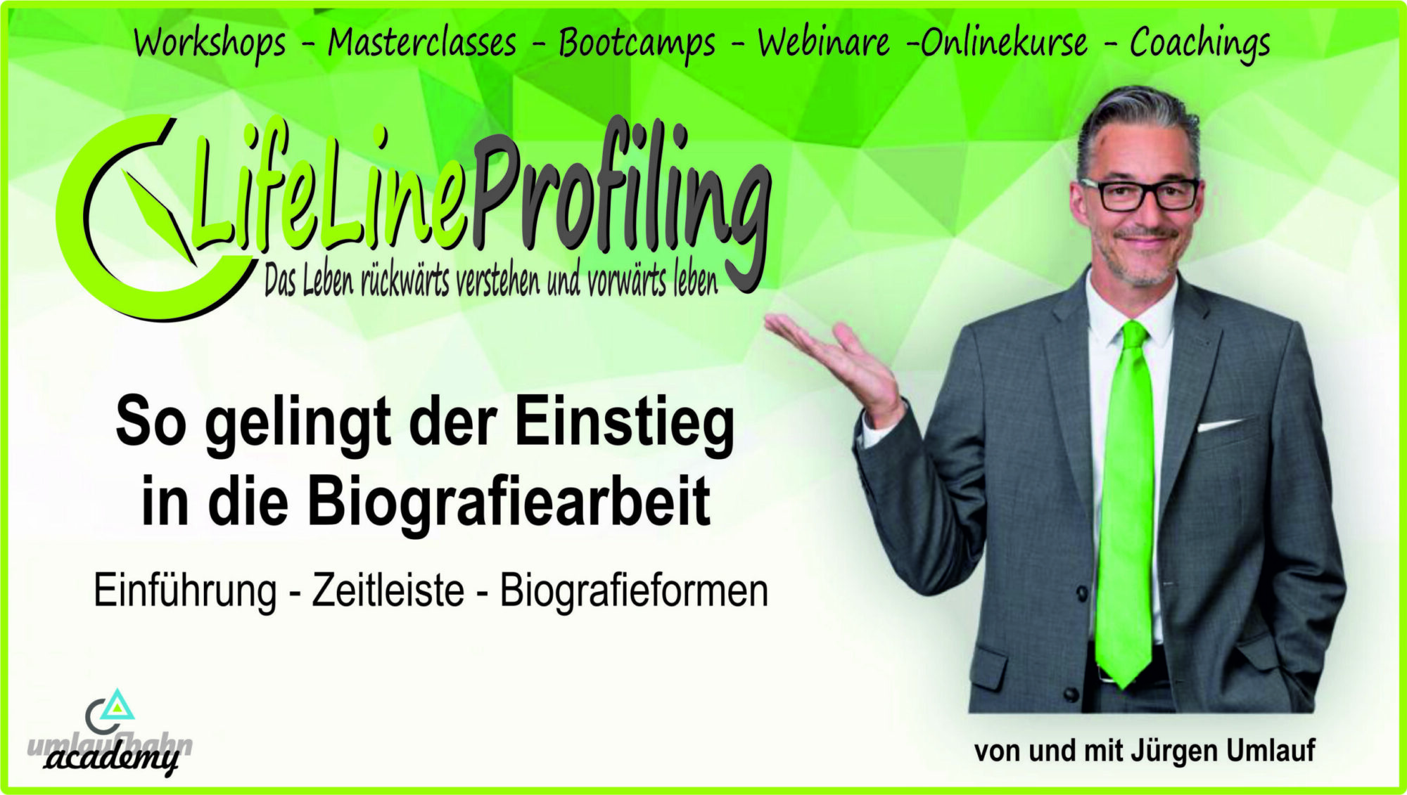 Webinar: LifeLineProfiling – So gelingt der Einstieg in die Biografiearbeit